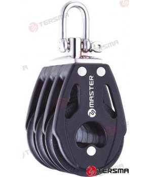 Polea Triple Giratoria 29mm MVBB0205F nautico