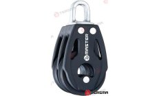 Roldana Dupla 40mm (MVBB0407F)Roldana dupla de 40mm de diâmetro para sistemas de transmissão marítimos. Resistente à corrosão e 