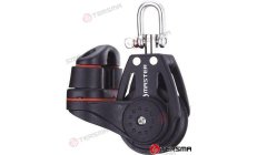 SINGLE PULLEY w/ 40mm CLAMP
