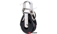 SINGLE PULLEY w/ 22mm CLAMP