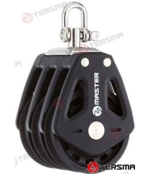 Polea Triple Rodamientos 35mm MVBP3505F nautico