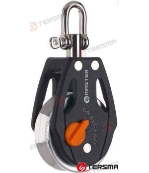 Polea Simple c/SEGURO 57mm MVRA0501F nautico