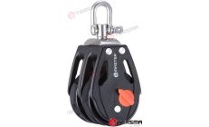 Polea Doble c/SEGURO 40mm MVRA0403F nautico