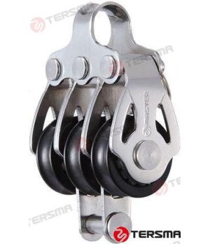 Polea Triple c/ARRAIGO 22mm MVSB2206F nautico