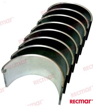 Kit Cuscinetti Biella A 0,10 MD21 (REC875303)Kit cuscinetti biella per motore marino MD21, tolleranza 0,10 mm. Ricambio per pres