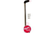 Suporte Central para Pára-Brisa 28cm (TAY1632)Suporte central resistente para pára-brisa de 28cm. Fixação segura e durável para 