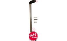Suporte Central para Pára-brisa 30,5cm (TAY1634)Suporte central resistente para pára-brisa de 30,5cm. Oferece fixação segura e e