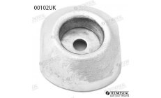 Anodo Timone 70mm UK (TEN00101UK)Anodo sacrificale 70mm per timone, protezione catodica contro la corrosione marina. Standard UK