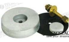 STERN ANODE 140mm. COMPLETE