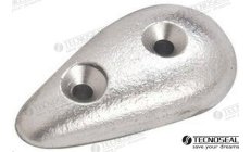 OVAL ANODE 85x40x15