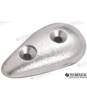 OVAL ANODE 85x40x15