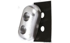 Ânodo Hidromarine 115x65x26 (TEN00224)Ânodo de sacrifício Hidromarine para proteção contra corrosão em motores marinhos. Dimensõ