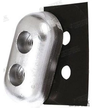 Ânodo Hidromarine 115x65x26 (TEN00224)Ânodo de sacrifício Hidromarine para proteção contra corrosão em motores marinhos. Dimensõ