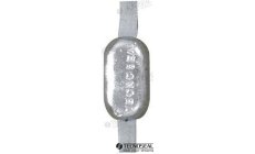 OVAL ANODE 0.6Kg.