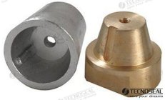 Ânodo Radice Completo Eixo 35 (TEN00412)Ânodo de sacrifício Radice completo para eixo 35 mm. Protecção catódica contra corrosão 