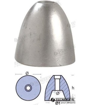 Anodo Riva Asse 40mm (TEN00433)Anodo sacrificale Riva per asse 40mm. Protezione catodica affidabile contro la corrosione in acqu
