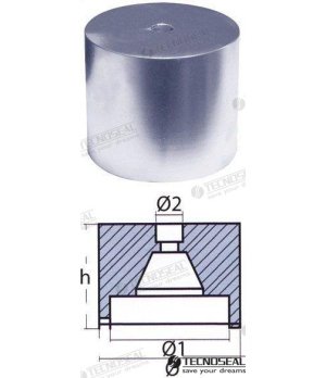 Anodo di Riva Mercurius 3,86 kg (TEN00435)Anodo sacrificale Riva Mercurius da 3,86 kg per protezione catodica duratura. Previene