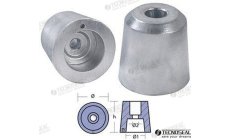 Anodo Reggiani Asse 45 (TEN00464)Anodo sacrificale Reggiani per asse 45 mm. Protezione efficace dalla corrosione per motori mari