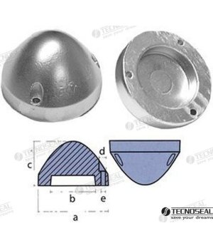 Anodo MAX PROP 39mm (TEN00487)Anodo de proteção catódica 39mm para motores de barco. Protege contra corrosão marinha e prolonga 