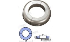 Collare Piano 120mm (TEN00577)Collare piano 120mm per sistemi di raffreddamento motori marini. Componente resistente alla corros