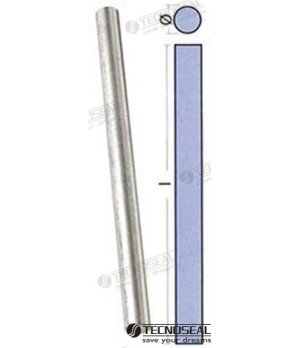 Barra Zinco 12x400 (TEN00600/1)Anodo sacrificale in zinco 12x400 mm per protezione catodica contro la corrosione marina. Ideale 