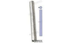 Barra Zinc 30x400 TEN00604 nautico