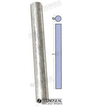 Barra de Zinco 30x400 (TEN00604)Anodo de sacrifício em zinco para protecção catódica de embarcações. Dimensões 30x400 mm, ideal 
