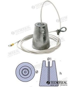 Ânodo de Zinco para Pendurar (TEN00630)Ânodo de zinco para pendurar com proteção catódica de elevada eficiência. Ideal para emba