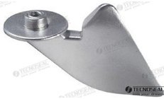 Anodo Timone BMW Mark 2 (TEN01001)Anodo sacrificale per timone BMW Mark 2. Protezione catodica affidabile contro la corrosione m