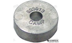 Ânodo Aro Yamaha (TEN01128)Ânodo aro de sacrifício para motores fora de borda Yamaha. Protege contra a corrosão galvânica em águ