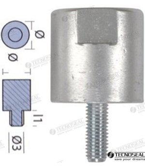 YANMAR ANODE ENGINE ROD