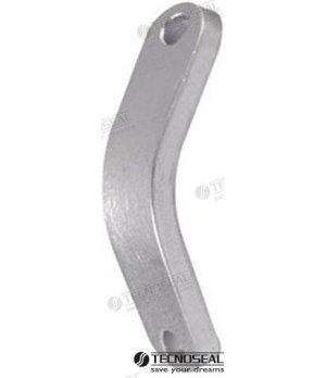 Ânodo Selva Curva FB (TEN01901)Ânodo Selva de sacrifício curvo FB para proteção contra corrosão em motores náuticos. Qualidade g