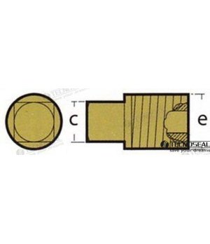 GM COOLING ANODE PLUG