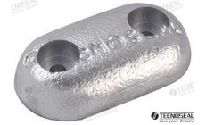 Ânodo de Placa para Motor Hamilton (TEN02524)Ânodo de placa em zinco para proteger motores Hamilton contra corrosão marinha. Pro