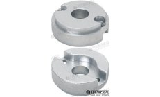 Ânodo Vetus KGF35-55 (TEN03506)Ânodo de zinco Vetus para proteção catódica em sistemas de refrigeração marítima KGF35-55. Previn
