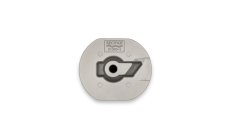 Ânodo Alumínio Coluna Yanmar 196350-02550Ânodo de alumínio para coluna Yanmar ZT350 e ZT370. Referência original Yanmar 196350-0