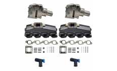 Kit Colectores e Cotovelos MerCruiser V8 7.4L 8.2LKit completo de coletor e cotovelo para MerCruiser V8 7.4L e 8.2L. Gerenciamen