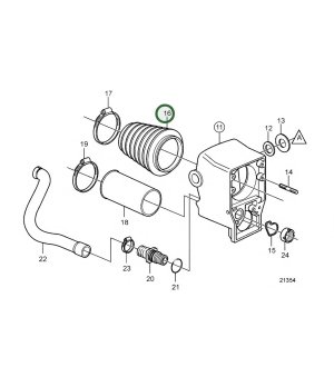 Fuelle Transmisión Volvo 22197130