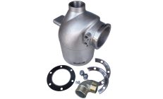 ABGASKRÜMMER INOX VOLVO D12 21411117Hergestellt aus Edelstahl 316. 
Für Volvo Penta D12C-A MP, D12D-A MH, D12D-A MP, D12D-B MH,