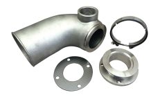 Auspuffkrümmer-Kit Edelstahl Volvo Penta TAMD60/70 836745Komplettes Auspuff-Kit aus Edelstahl für Volvo Penta TAMD60 und TAMD70 