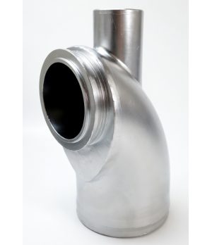 COUDE D'ÉCHAPPEMENT EN ACIER INOXYDABLE YANMAR 119773-13500POUR LES MOTEURS YANMAR 4LH-STE / 4LH-YA / 6LP-DTE / 6LP-STE / 6LPA-S