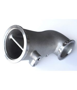 Codo de Escape Seco Acero Inoxidable Yanmar 8LV 119798-13510Fabricado en acero inoxidable 316 fundido por inversión y mecanizado
