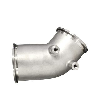 Codo de Escape Seco Acero Inoxidable Yanmar 8LV 119799-13350Fabricado en acero inoxidable 316 fundido por inversión y mecanizado
