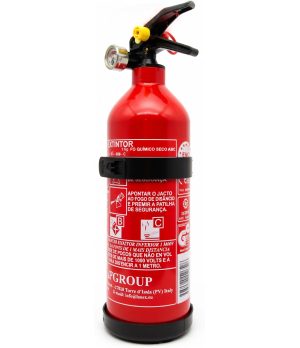Extintor 1 kg ABC Alumínio GS80057Extintor de alumínio abc de 1 kg GS80057.