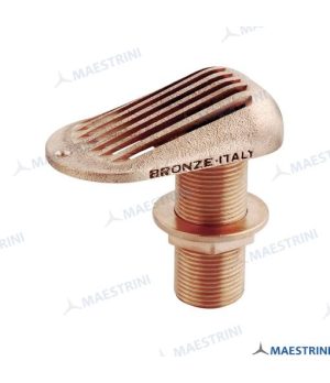 PASACASCO BRONCE C/rejilla 4"