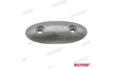 PLACA OVAL 93MM (ZN)