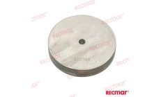 PLATE REDONDA 100MMX21MM (ZN)