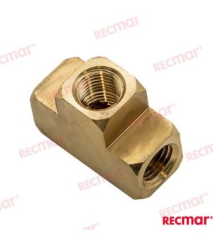 CONECTOR "t" 1/4"
