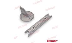 KIT ANODES A TRIM TAB ZINC