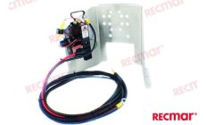 Soporte Con Partes EléctricasSupporto motore trim in acciaio inox. Include solenoidi, fusibile e cablaggio.